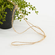 Senecio Artificial Hanging Plant in Pot - H68 x Ø9 cm - Green