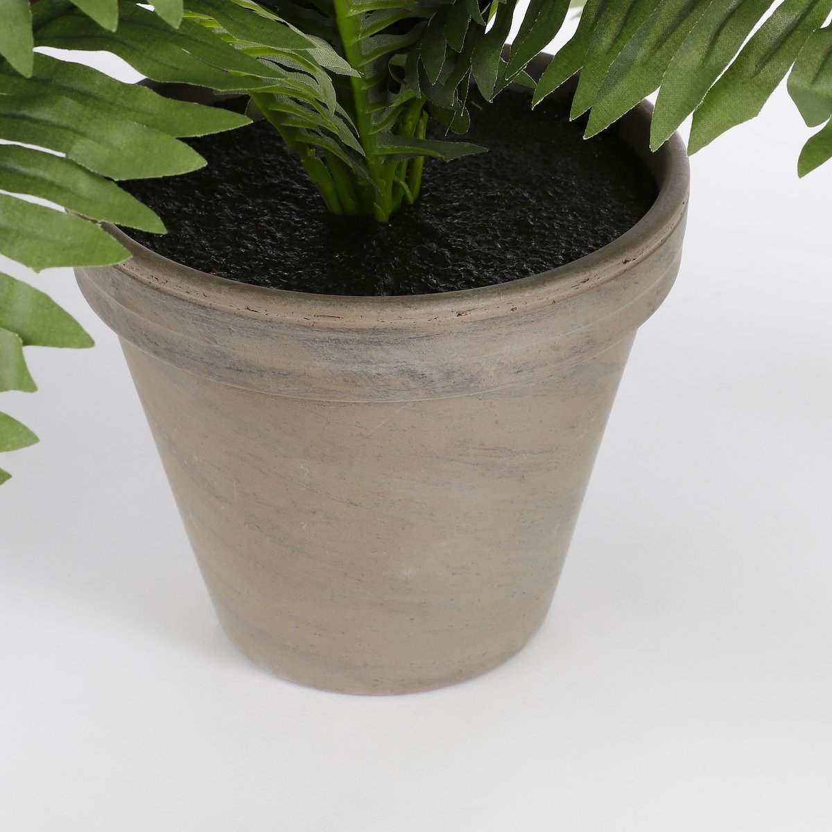 Artificial fern plant in flower pot Stan - H40 x Ø70 cm - Green