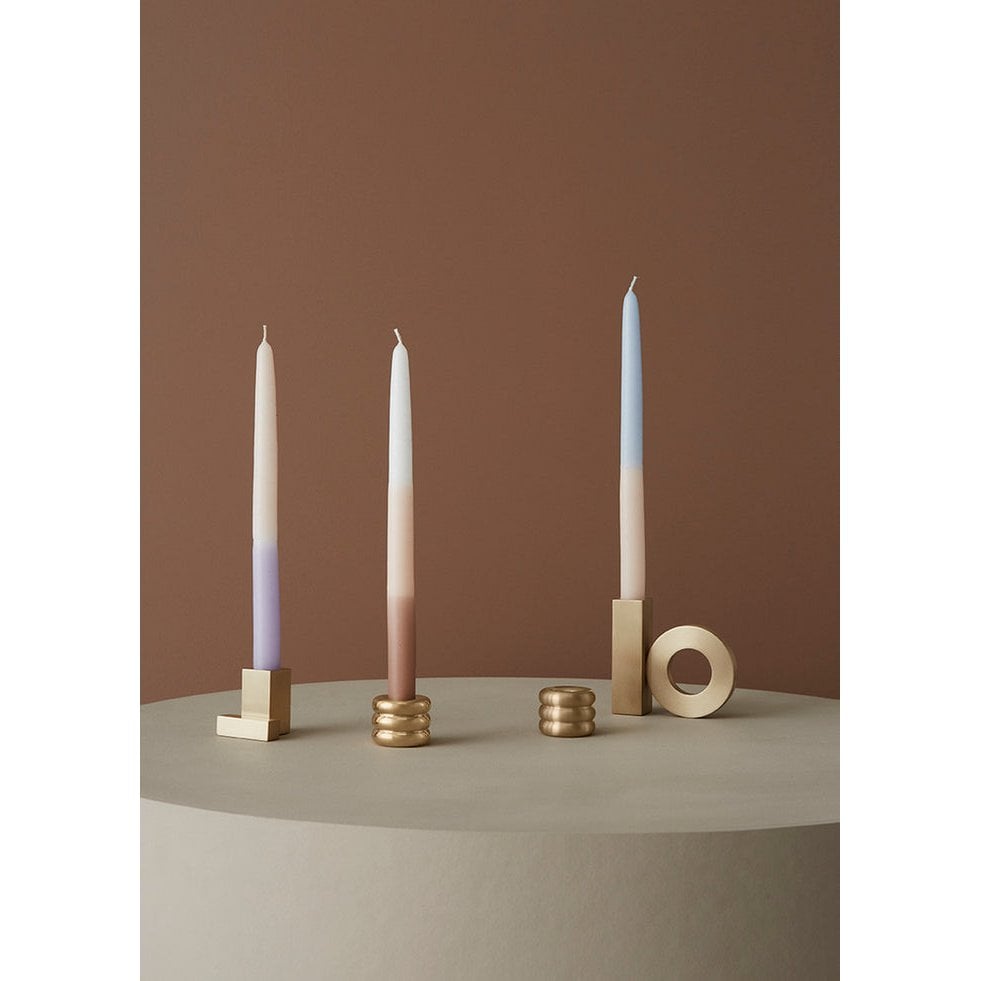 Baari Solid Brass Candleholder