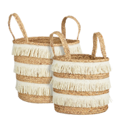 Hyacinth Basket Set of 2