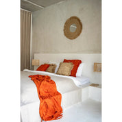The Oh My Gee Cushion Cover - Rust Velvet - 60x60