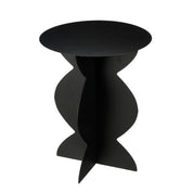 Rafi Side table - H50 x Ø40 cm - Iron - Black