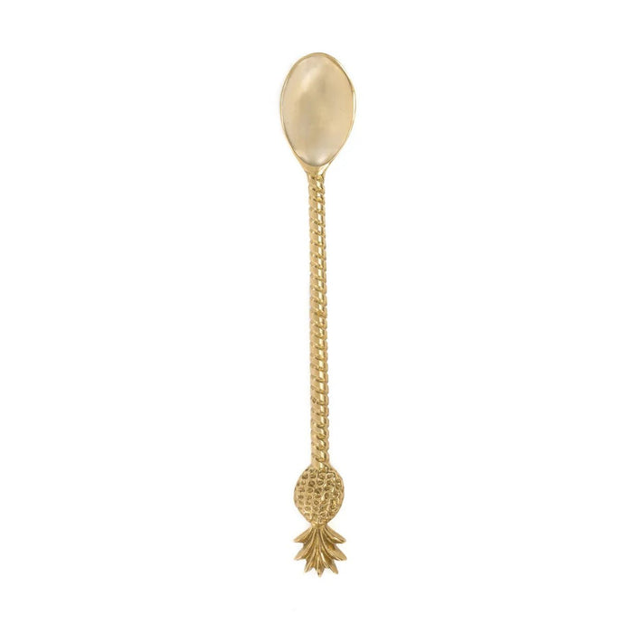 De Ananas Lange Lepel - Goud