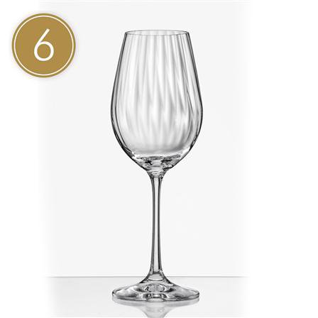 Waterfall Wine Glasses - Set of 6