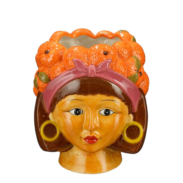Maria Oranges Plant Pot