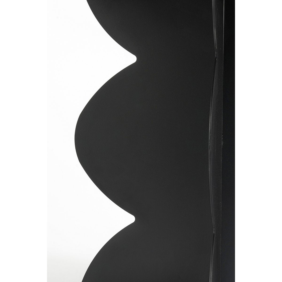 Rafi Side table - H40 x Ø45 cm - Iron - Black