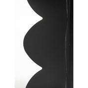 Rafi Side table - H40 x Ø45 cm - Iron - Black