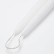 Dinner candle Light gray 2Wax