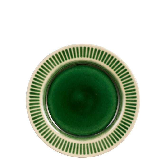 Elice breakfast board - Ø21.5 cm - Ceramics - Green