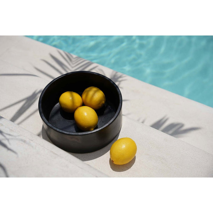 The Burned Cylinder Dish - Black - Set of 3