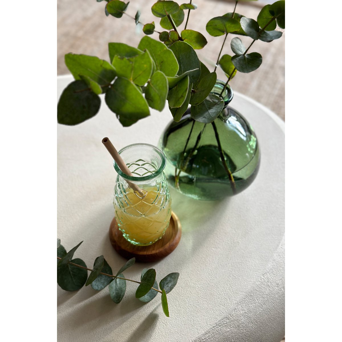 Het Ananasglas - Blauw - M