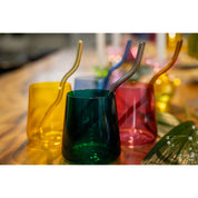 Water glasses 6 colors 300ml - Lot of 6