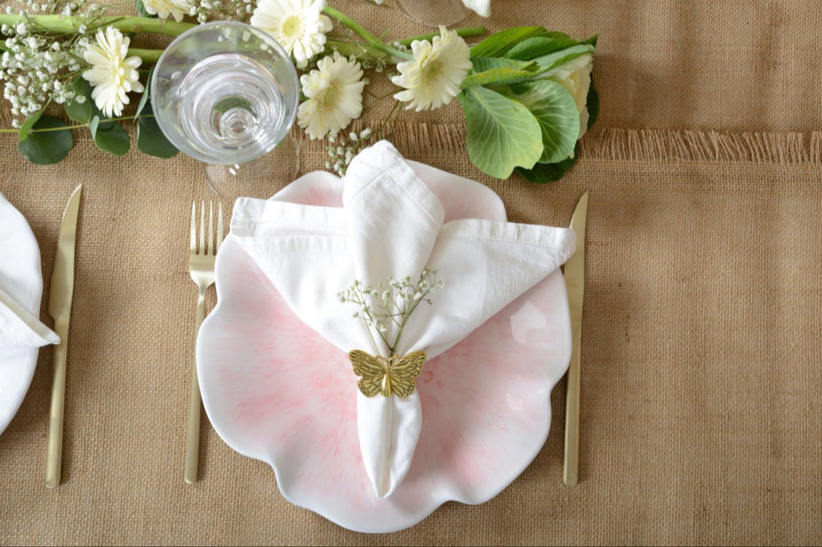 Pink Rose plate