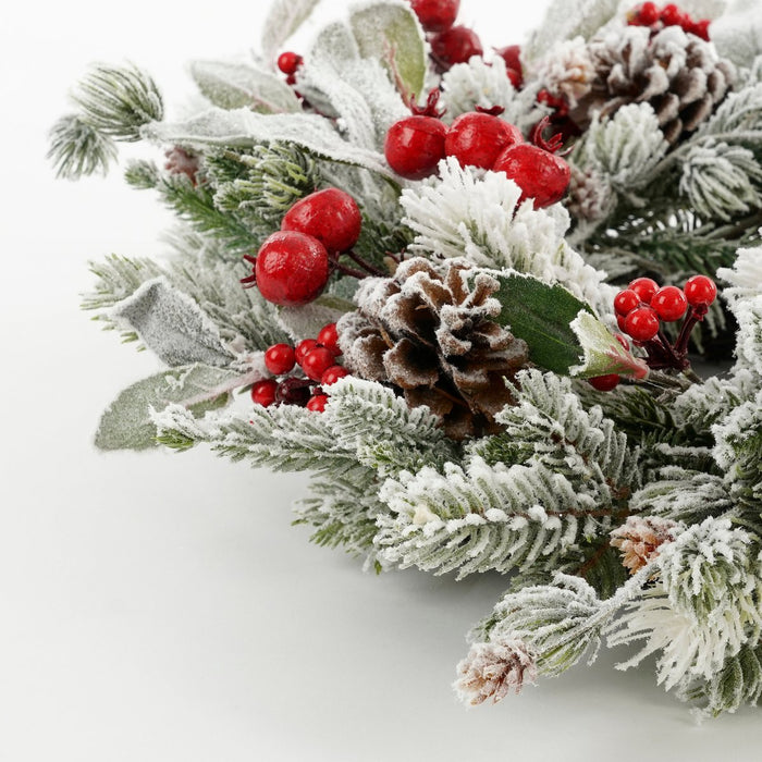 Belfry Christmas Wreath - Ø40 cm - Green