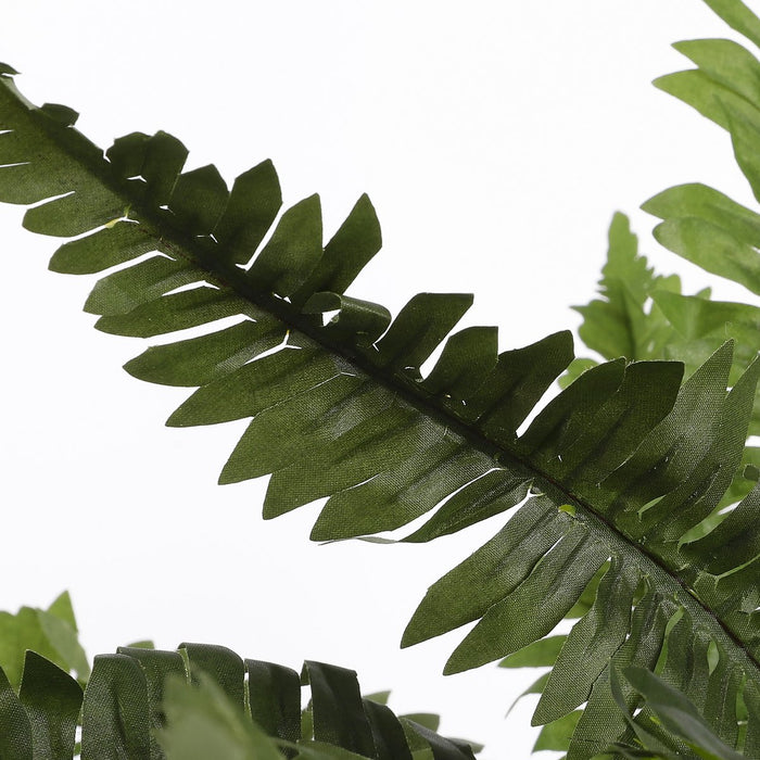 Artificial fern plant in flower pot Stan - H40 x Ø70 cm - Green