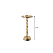 Side table Gold Aluminum