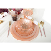 Salmon Peach Presentation Plate