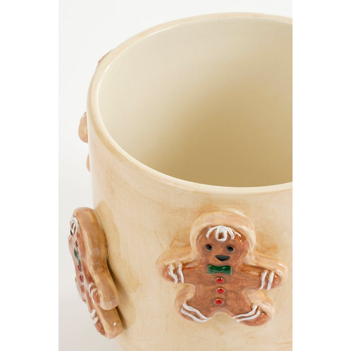Flowerpot - Assorti - H15 x Ø17 - Dolomite - Off -White