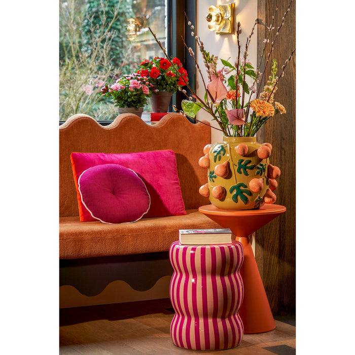 Purple Skipper Side Table
