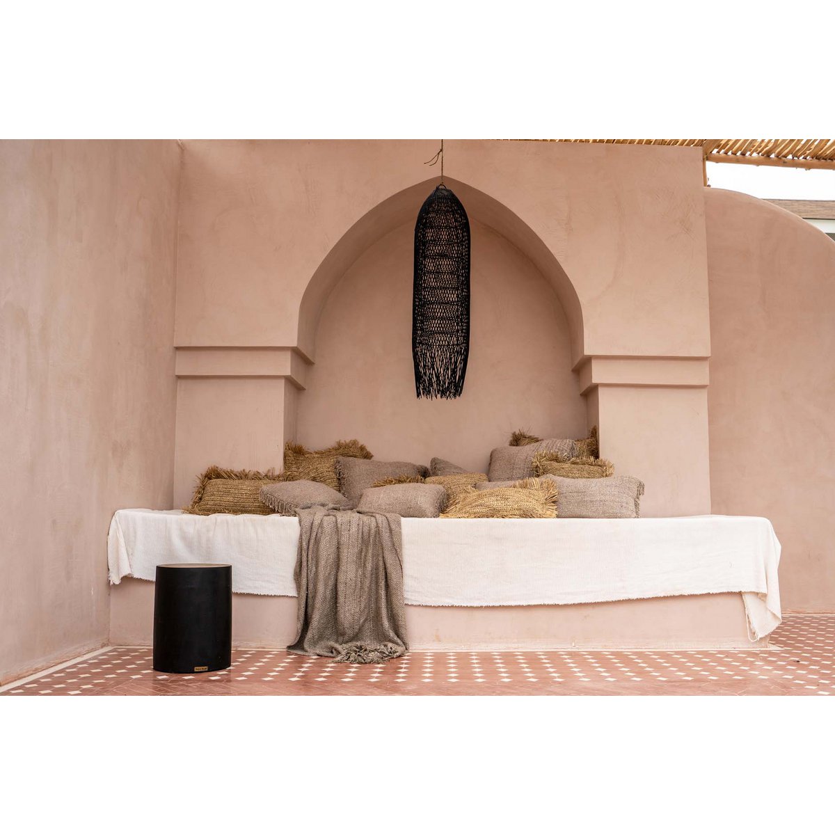 The Squid Pendant - Black - L