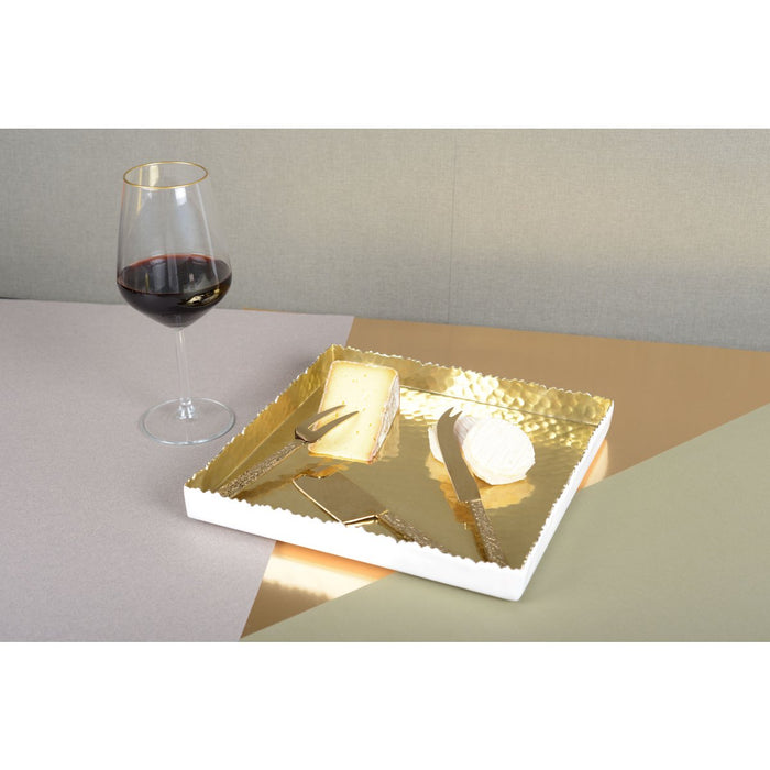 GOUDEN KAASMESSEN - SET VAN 3