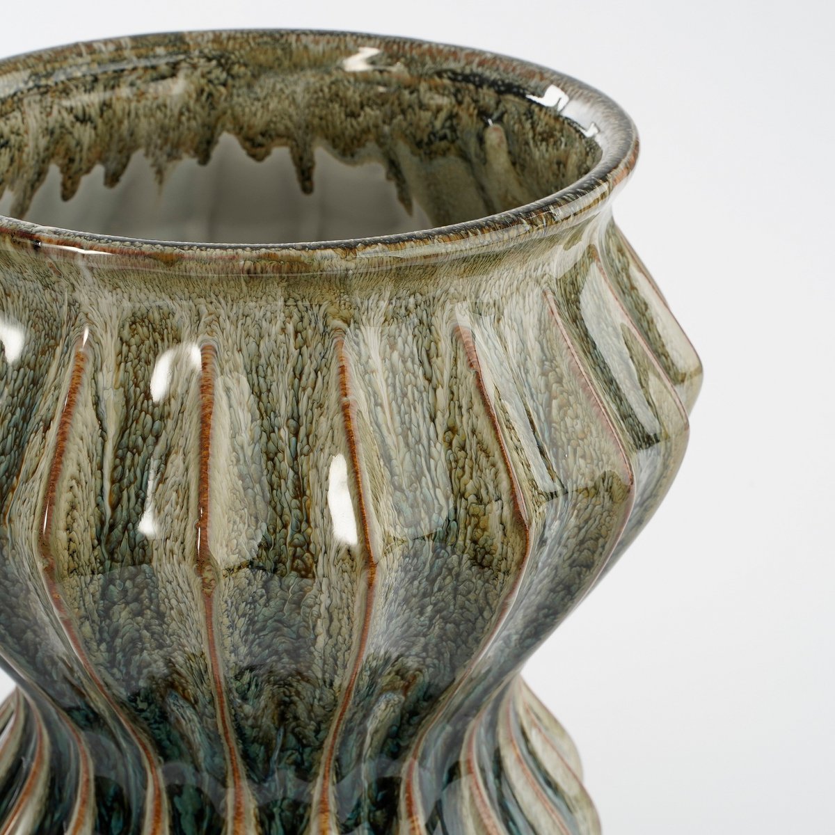 Vase Green 1Ceramic