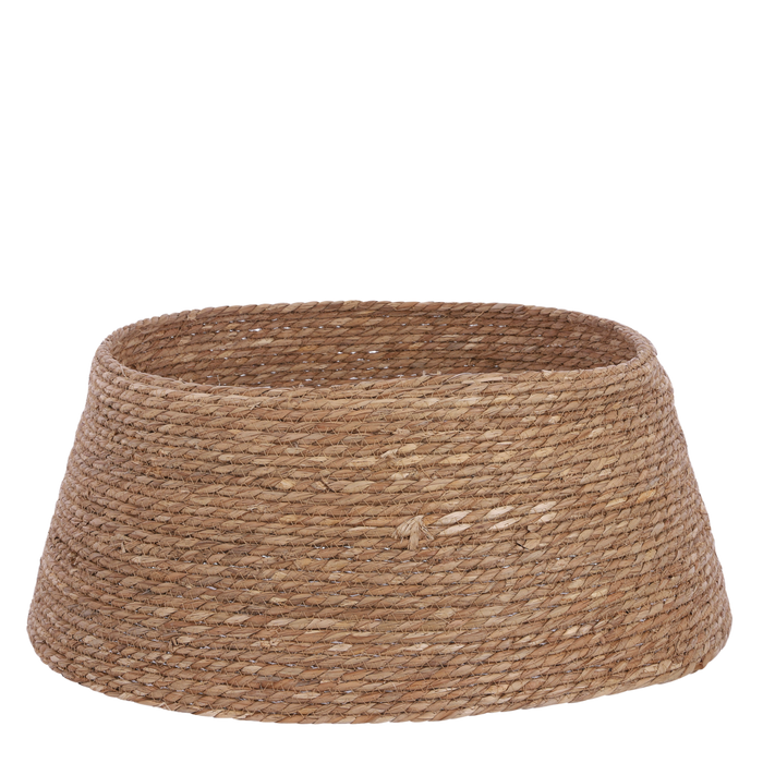 Christmas tree skirt - H26 x Ø58 cm - Seagrass - Natural Brown