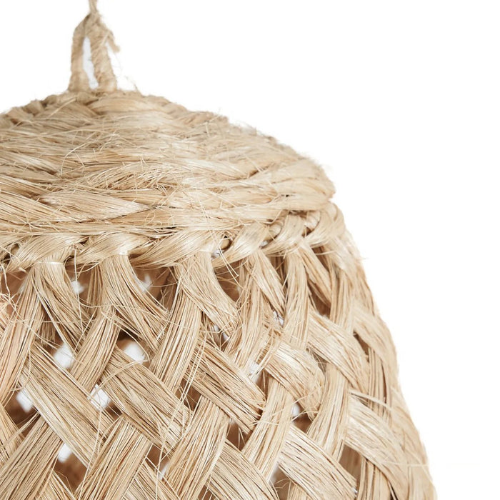 De Abaca Jelly Fish-hanger - Naturel - S