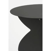 Rafi Side table - H50 x Ø40 cm - Iron - Black