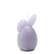 Lilac Bunny Ears Candle Easter