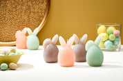 Lilac Bunny Ears Candle Easter