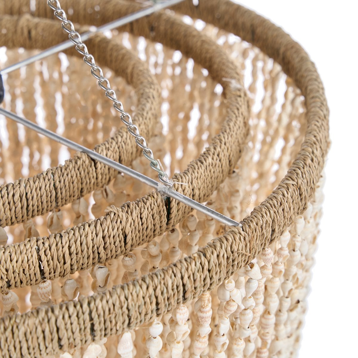 The Lagoon Shell Chandelier - Natural - M