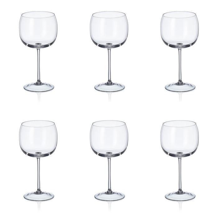 Biña Kòrá Klassieke Wijnglazen – Set van 6