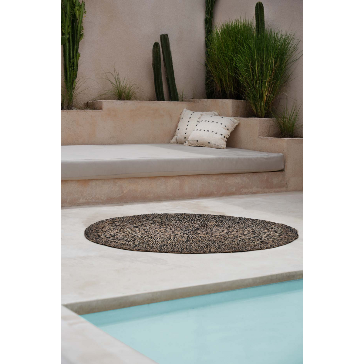 De French Kiss Kussenhoes - Natuurlijk Zwart