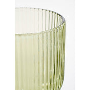 Wine Glass Light Green Glass