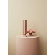 The Tall Dune Vase – Caramel & Rose
