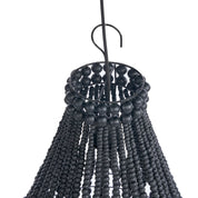 The Teardrop Chandelier - Black - M