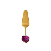 Golden pie shovel Pierre Agate Rose
