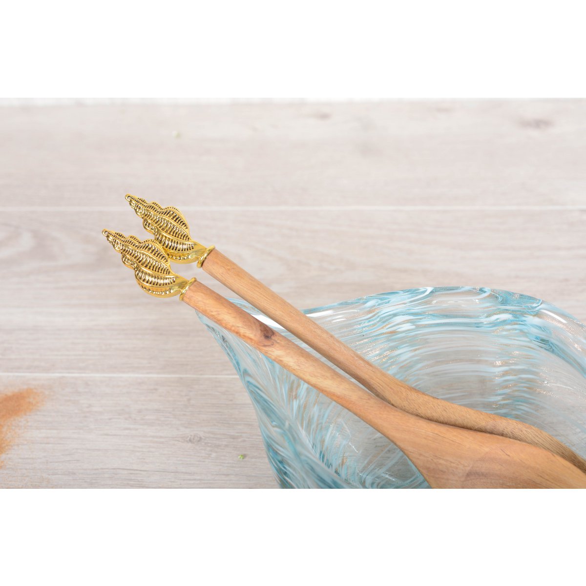 GOLDEN SHELL SALAD CUTLERY