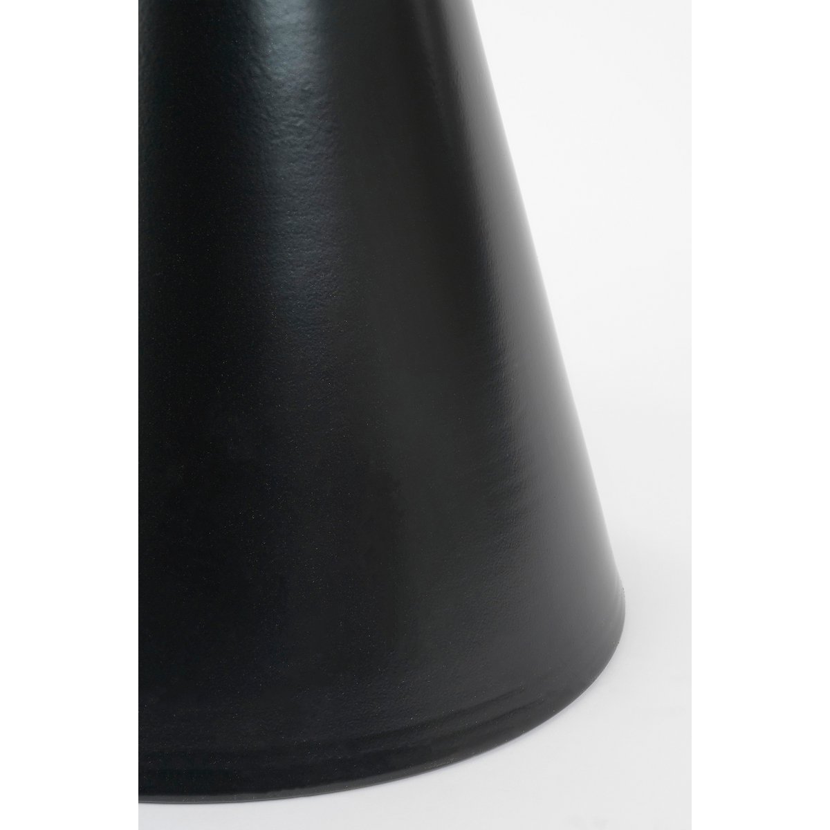 Jim Side table - H45 x Ø31 cm - Iron - Black