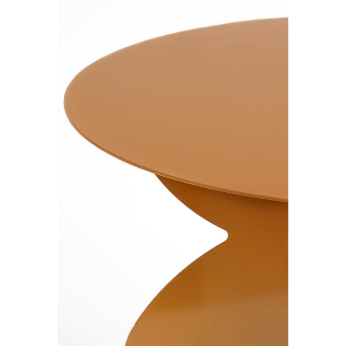Rafi Side table - H40 x Ø45 cm - Iron - Brown