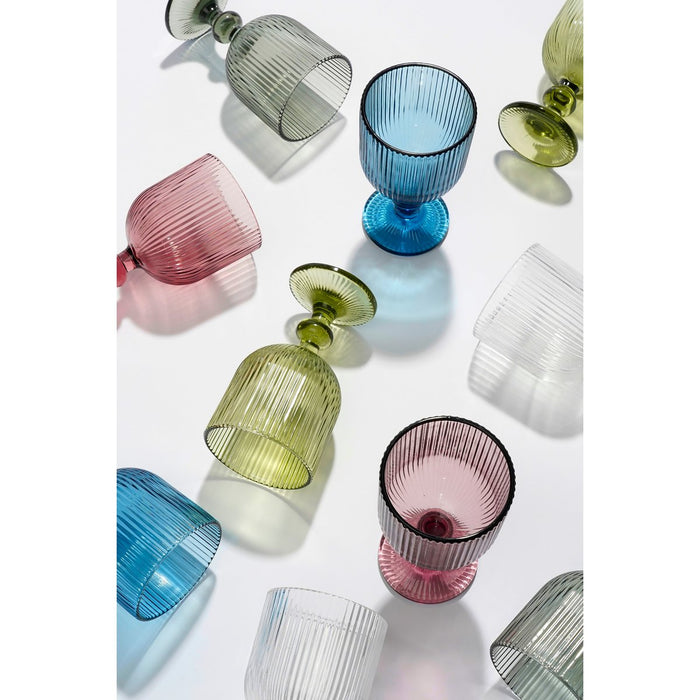Blue Merlot Wine Glass - Set of 6