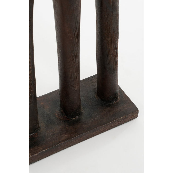 Pegara Home Decoration - L7 x B18 x 46 cm - FSC 100% Mangohout - Bruin