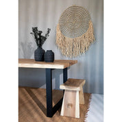 Karbon Black Vase – Medium