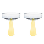 Lemon Zest Yellow Colorpop Coupes - Set of 2
