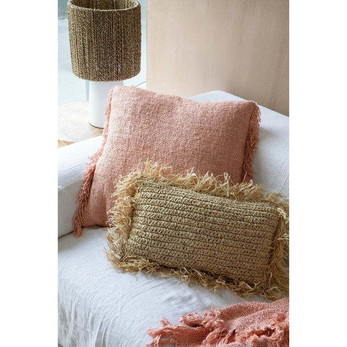 De Oh My Gee Kussenhoes - Zalmroze - 60x60