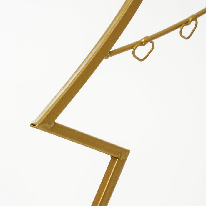 Decoration Christmas tree - L40 x B12 x H79 cm - Iron - Gold