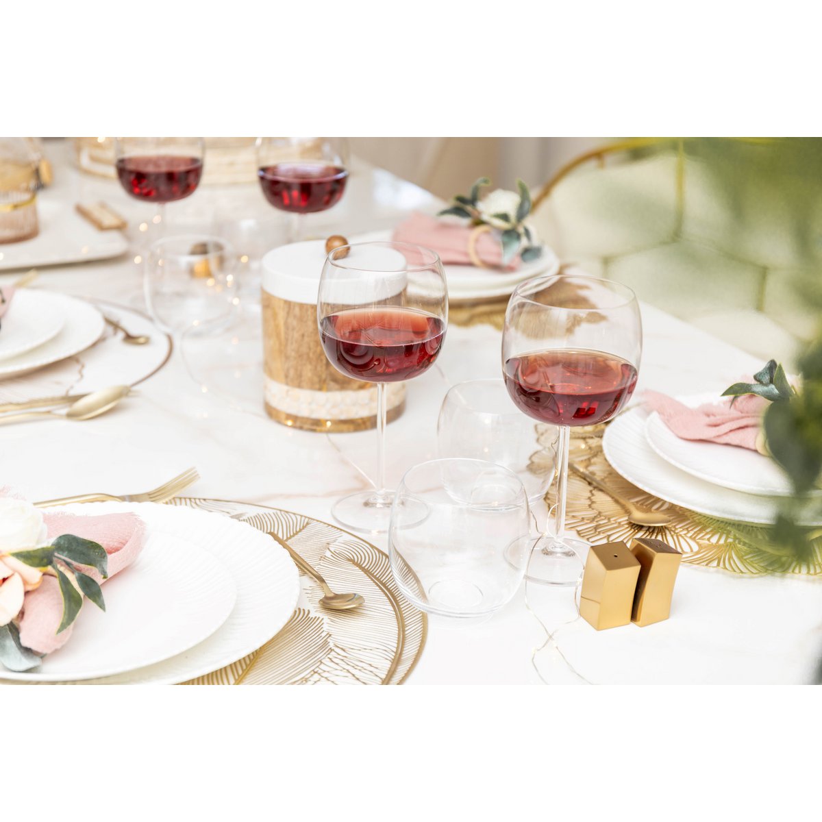 Biña Kòrá Classic Wine Glasses – Set of 6