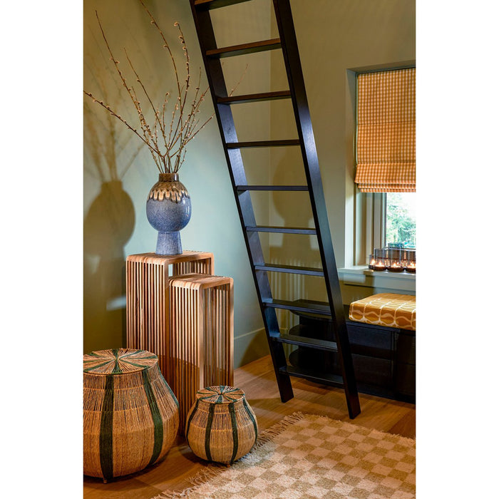 Yonker Plantentafel - Set van 2 - L35 x B25 x H80 cm - Gerecycled hout - Bruin