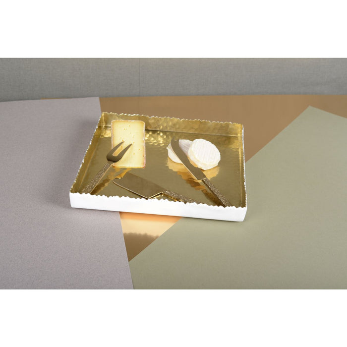 GOUDEN KAASMESSEN - SET VAN 3